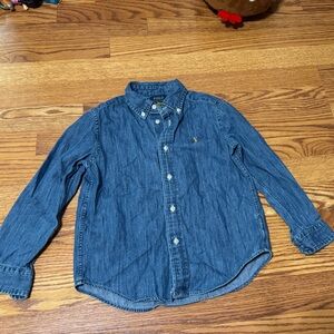 Polo by Ralph Lauren Kids Blue Button Down Shirt